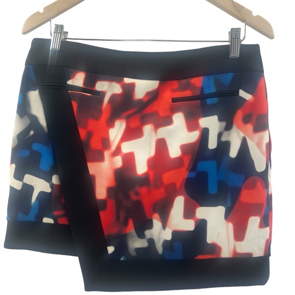 Pedro Lourenco Printed Skirt With Asymmetric Hem - Picture 2 of 15